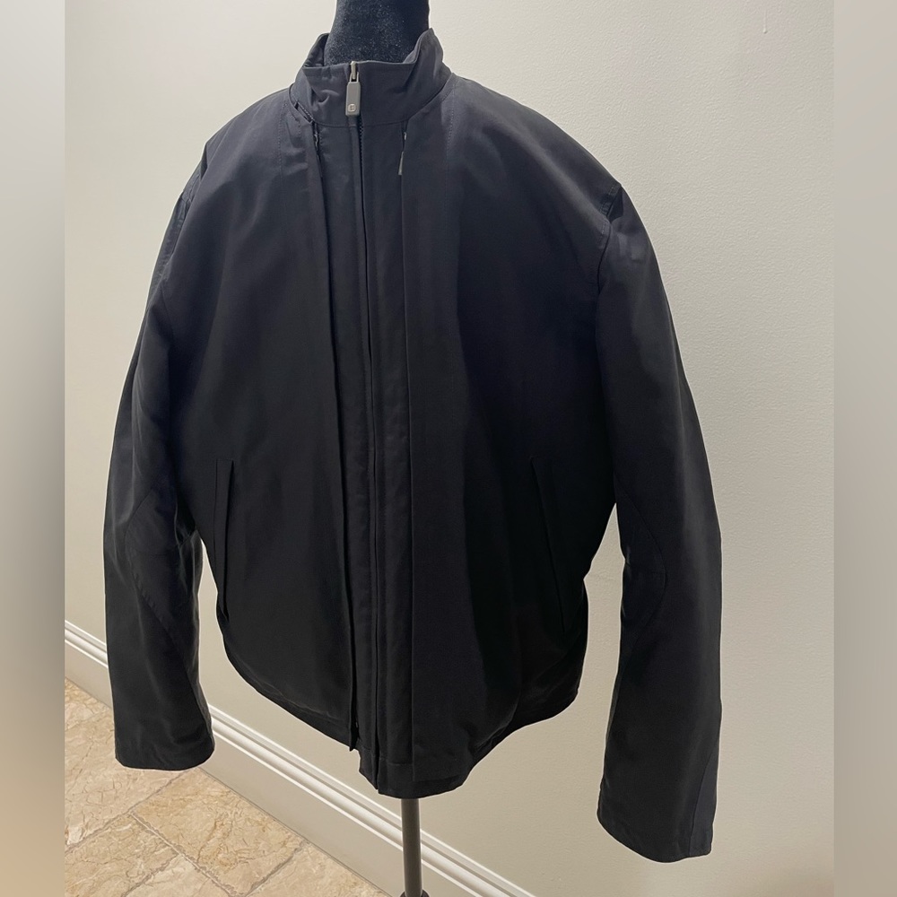 Men’s Kenneth Cole Reaction Black Nylon Jacket Size L